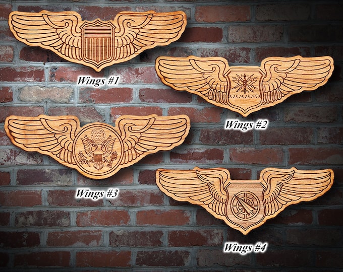 Wooden Misc. Military Patch Plaque 21