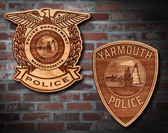 Yarmouth MA Police Badge or Patch Plaque