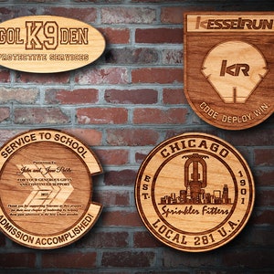 Misc Wooden Plaques 4a