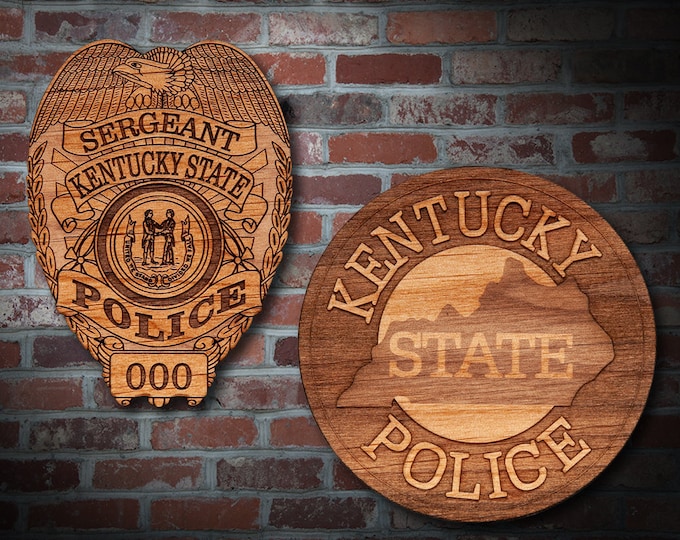 Kentucky State Police Badge or Patch Plaque