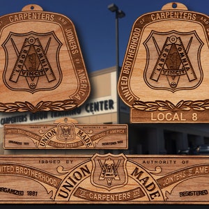 Wooden UBCJA Ornament
