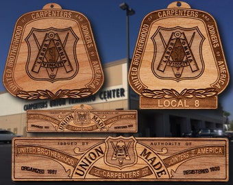 Wooden UBCJA Ornament