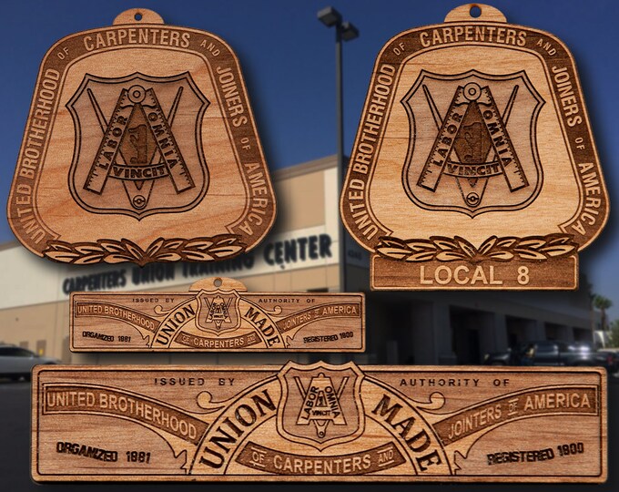 Wooden UBCJA Ornament
