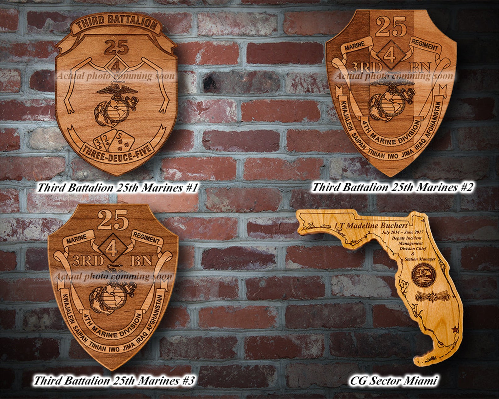 Wooden Military Plaques 1 Etsy India
