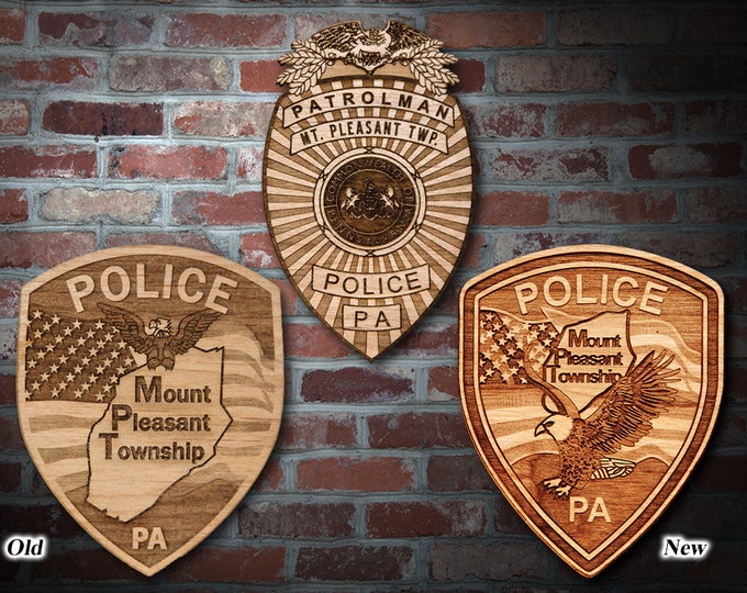 Mt Pleasant PA Badge or Patch Plaque