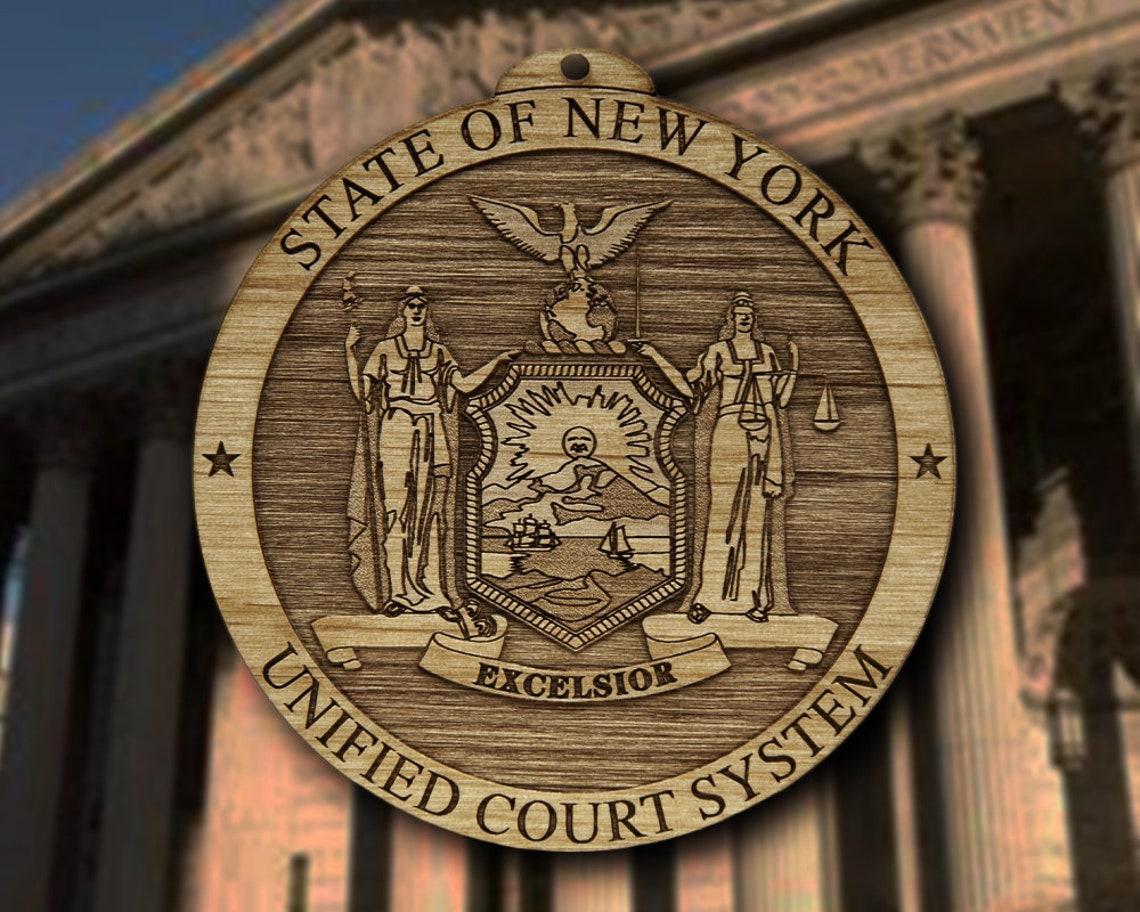 Wooden NY Unified Court System Ornament Etsy Wooden NY Unified Court System Ornament Etsy