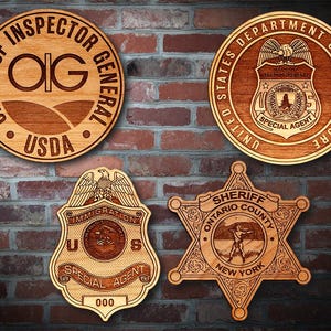 Immigration Officer Badge - Etsy