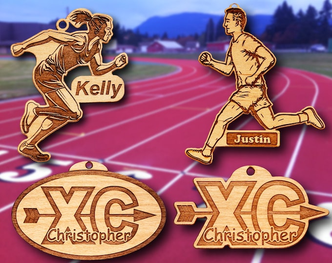 Cross Country Runner Ornament