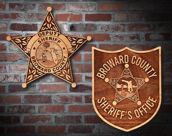 Broward Co FL Sheriff Badge or Patch Plaque