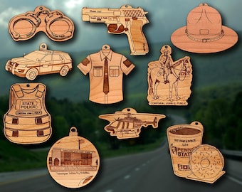 Pennsylvania Police Generic Ornaments