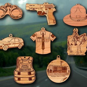 Pennsylvania Police Generic Ornaments