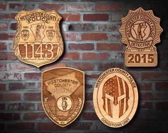 Westchester Co NY Police Plaques
