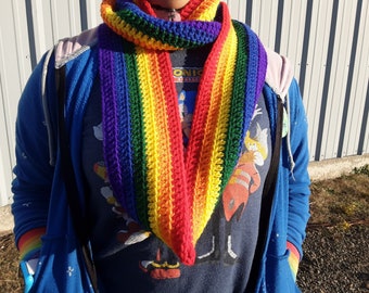 Pride Scarf Infinity Rainbow