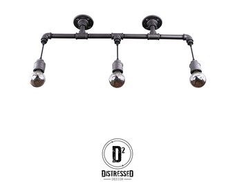Industrial Iron Chandelier
