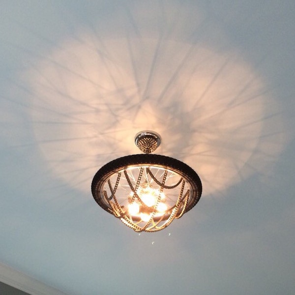 AJ Bicycle Rim Chandelier