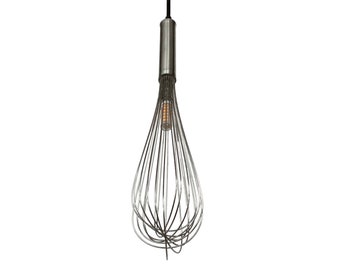 Hand Whisk Pendant Light