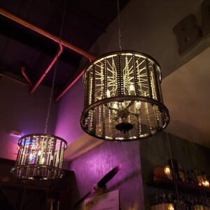 Industrial Bicycle Chandelier image 4