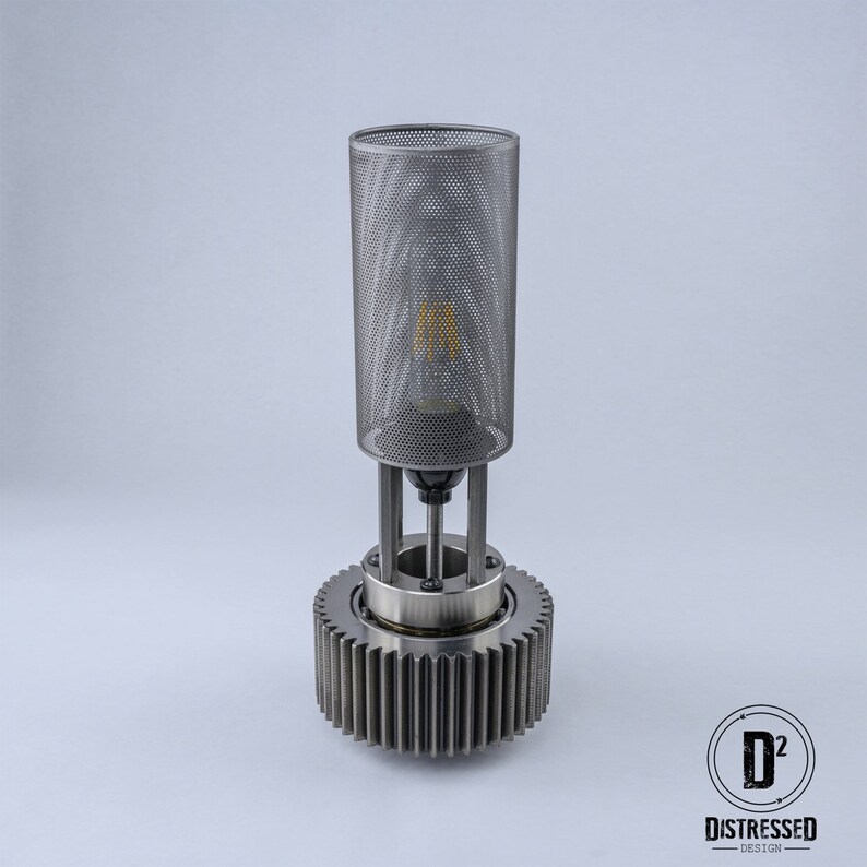 Industrial Gear Lamp 2