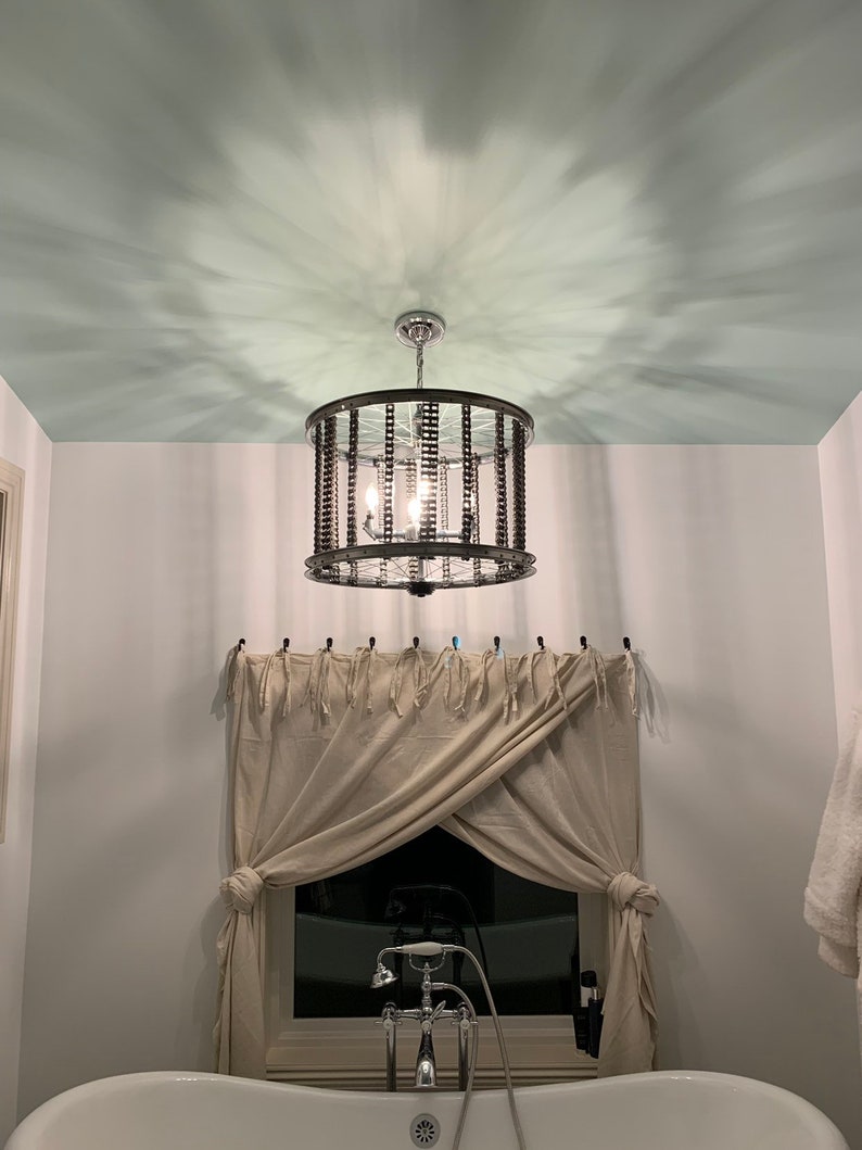 Industrial Bicycle Chandelier image 8