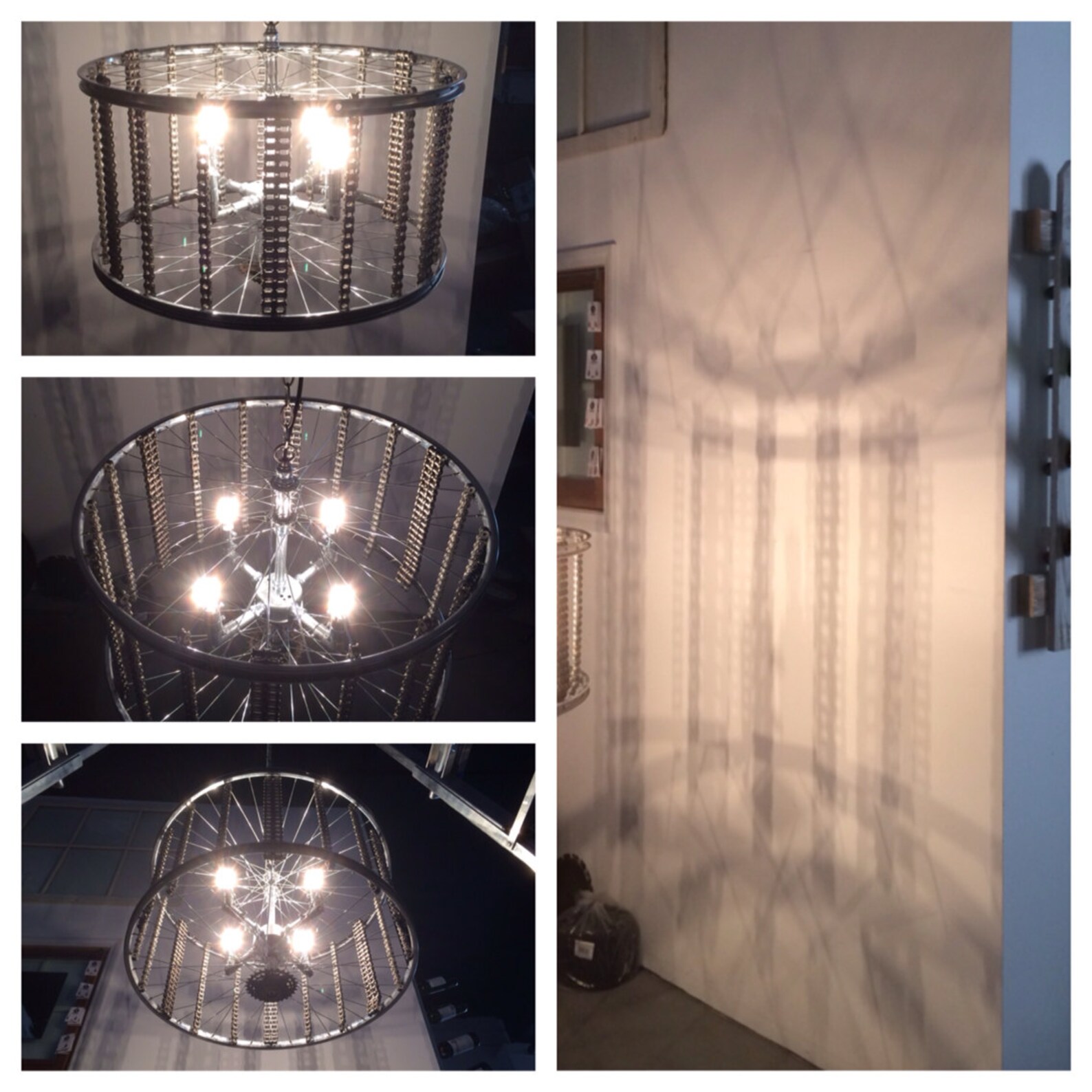 Bicycle Rim Chandelier Etsy Australia