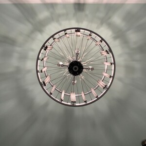 Industrial Bicycle Chandelier image 9