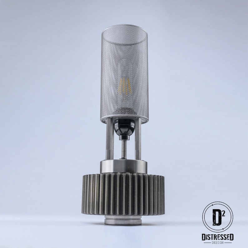 Industrial Gear Lamp 2