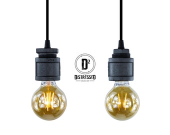 Industrial Iron Pendant