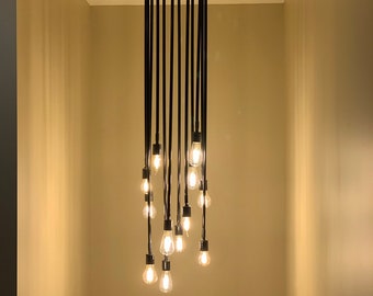 Rod Chandelier