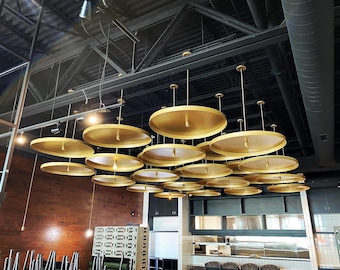 Disk Chandelier