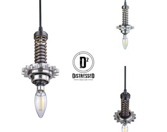 Industrial Gear Pendant