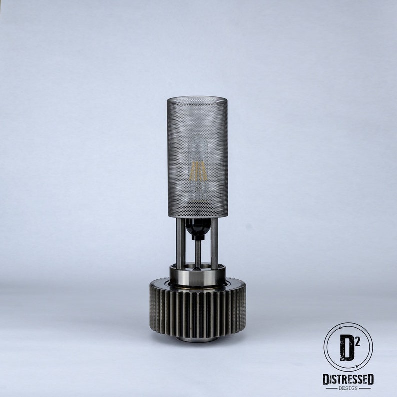 Industrial Gear Lamp 2