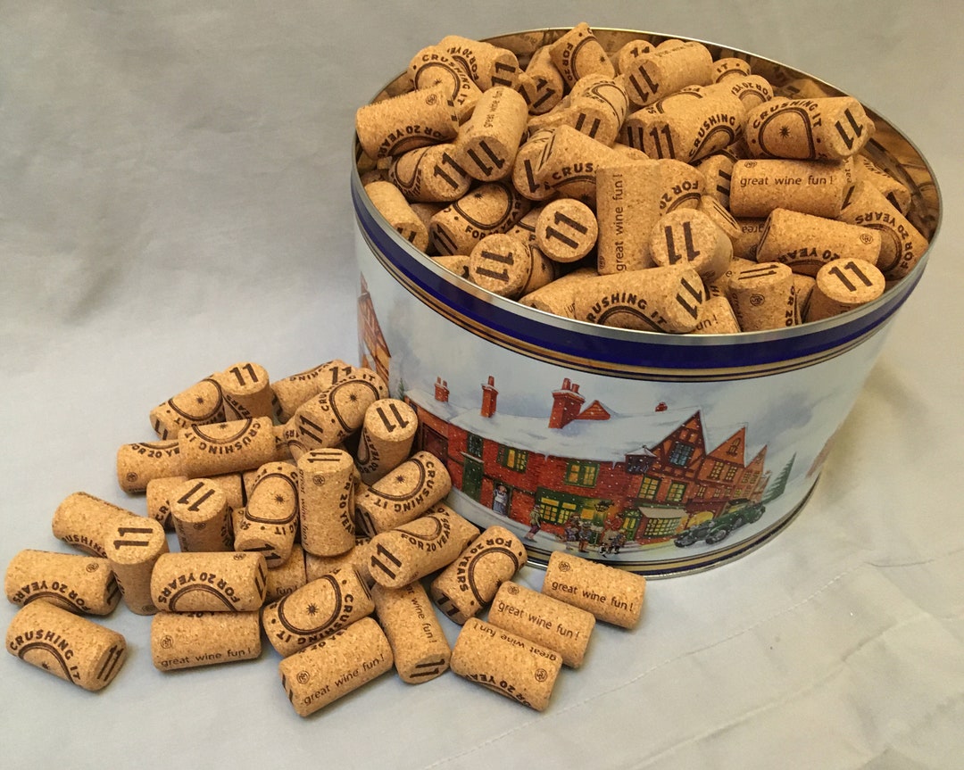 New Listing Bulk New Unused Wine Corks Single Label 11 Etsy