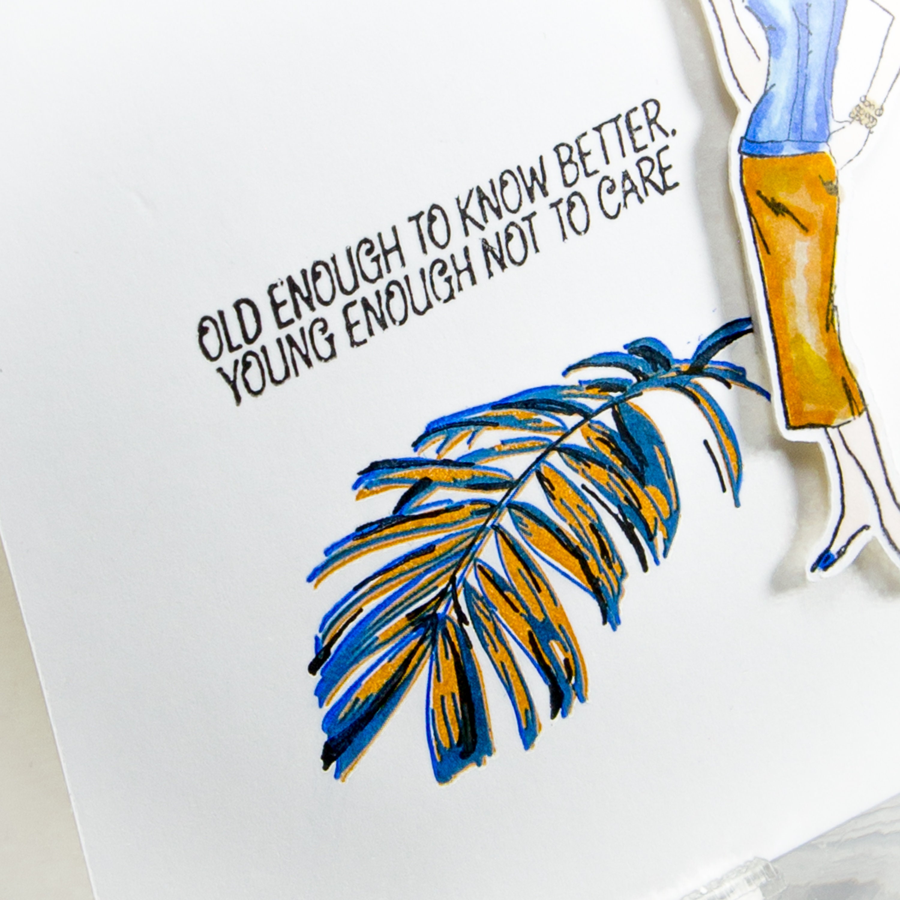 Birthday Card Girlfriend CardSassy Quote Retro Card | Etsy