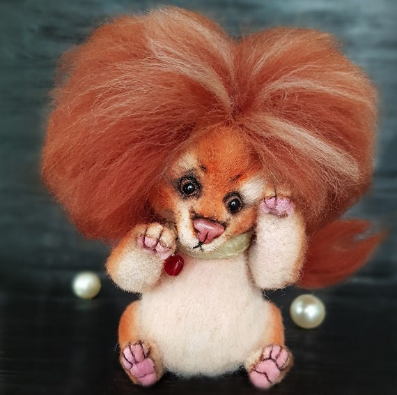 little lion stuffed animal