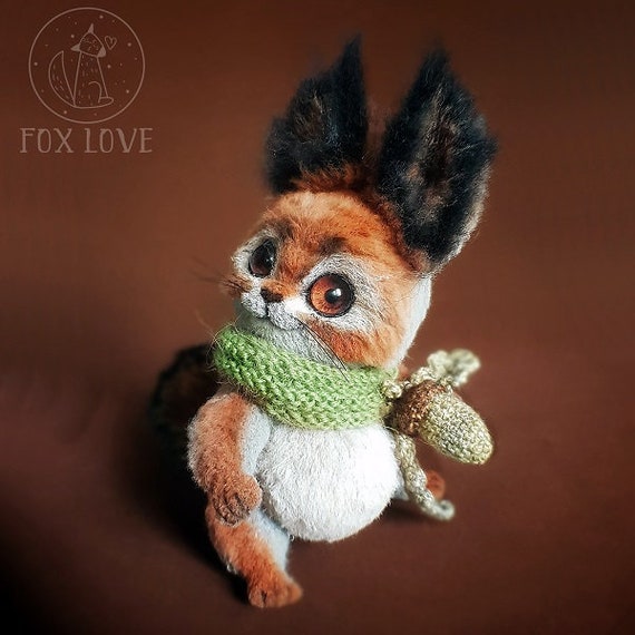 baby squirrel stuffed animal