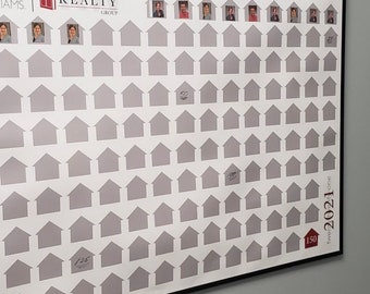 Personalized Real Estate Goal Board (Frame Not Included)