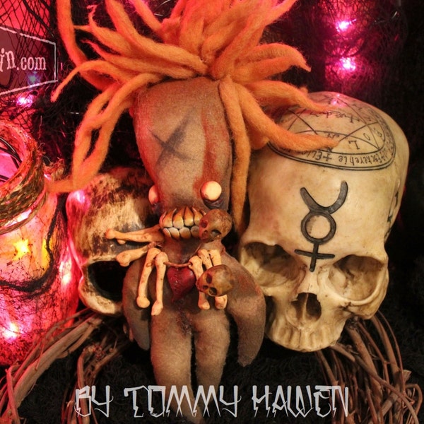 OOAK voodoo doll nightmare before christmas style by Tommy Hawen
