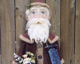 Primitive PATTERN Father Christmas