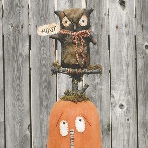 A Pumpkin to Hoot About A Primitive EPattern