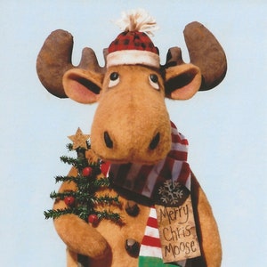 Christopher, the Merry Moose Primitive E-Pattern