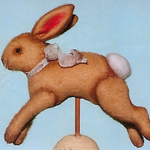 Jumping &quot;Spring Blessings&quot; Bunny EPattern