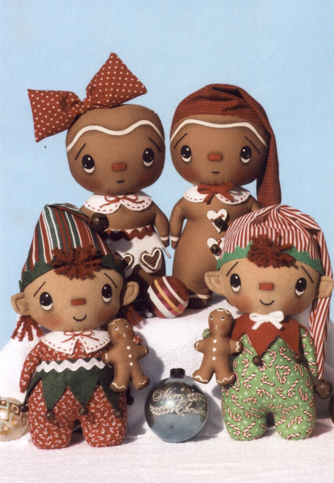 Primitive PATTERN Gingerbread Buddies - Etsy Canada