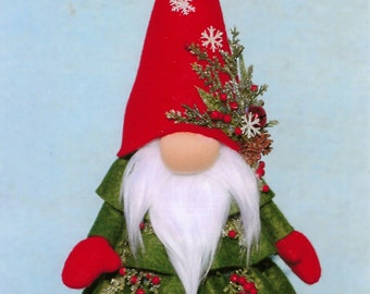Patrón E de gnomos del árbol Tomte