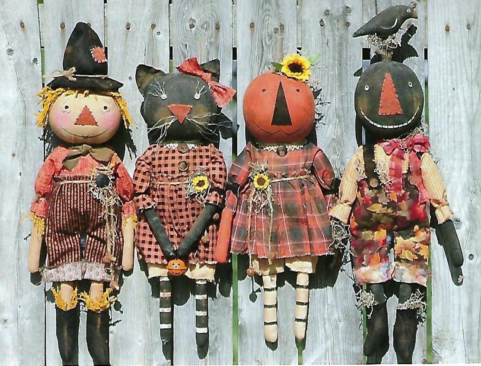 Little Darlin' Dolls for Fall E-pattern - Etsy
