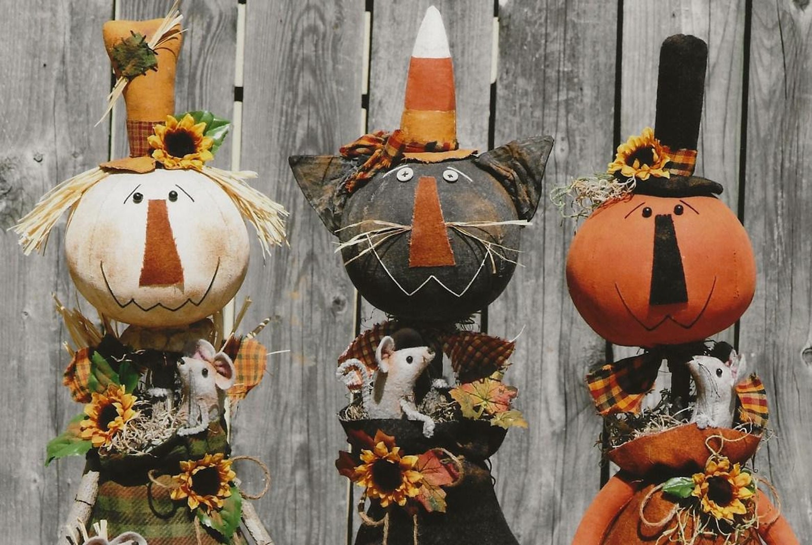 Primitive Pattern Heads Up It's Fall - Etsy