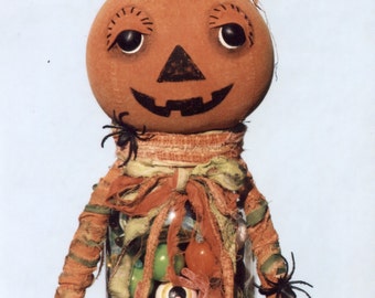 Primitive PATTERN Creepy Petey Candy Container
