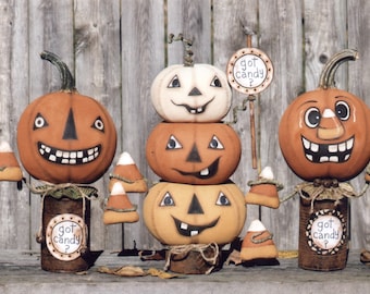 Primitive PATTERN Got Candy? Pumpcans