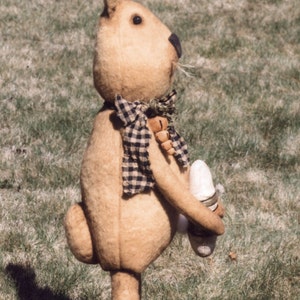 Primitive PATTERN Standing Big Boy Bunny - Etsy