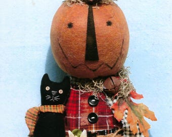 Ravenna, una muñeca calabaza Prim, patrón EPattern
