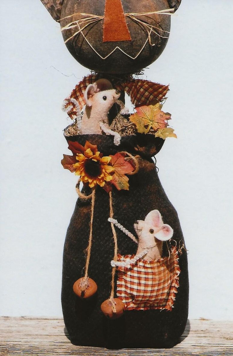 Primitive Leaping Cat Pattern Primitive Pattern Heads Up! It's Fall! - Etsy